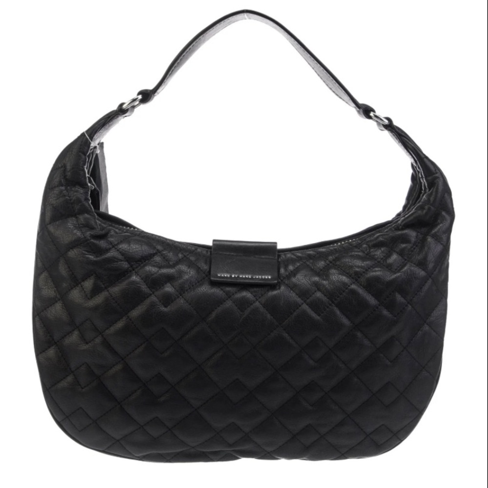 Marc by Marc Jacobs Leather Hobo Bag / Black Leather / Good Condition